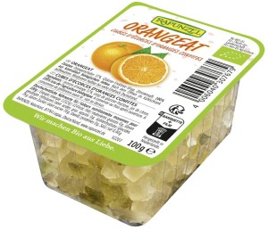 Skórka pomarańczy kandyzowana BIO 100 g od RAPUNZEL