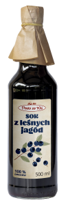 Sok z leśnych jagód 500 ml od PROSTO ZE WSI