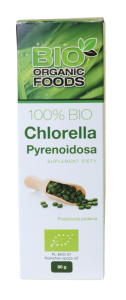 Chlorella pyrenoidosa BIO (250 mg) 320 tabletek od BIO ORGANIC FOODS