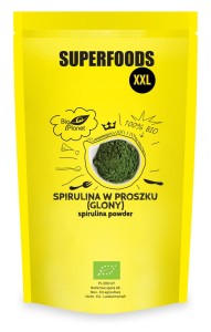 Spirulina w proszku glony BIO 600 g od BIO PLANET