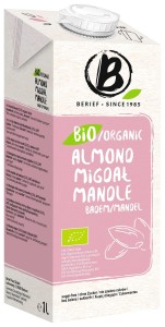 Napój migdałowy bez cukru bezglutenowy BIO 1 l od BERIEF
