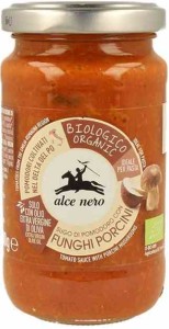 Sos pomidorowy z borowikami BIO 200 g - ALCE NERO