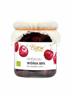 Wiśnia 80 % b/c BIO 260 g od BATOM