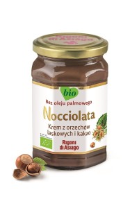 Krem z orzechów laskowych i kakao bezglutenowy BIO 250 g od NOCCIOLATA