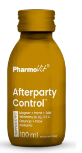 Shot afterparty control bezglutenowy 100 ml od PHARMOVIT