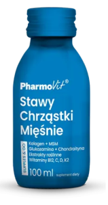 Shot stawy chrząstki mięśnie bezglutenowy 100 ml od PHARMOVIT