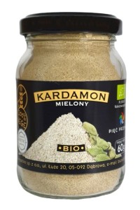 Kardamon mielony bezglutenowy BIO 60 g od PIĘĆ PRZEMIAN