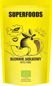 Błonnik jabłkowy BIO 150 g - BIO PLANET - seria SUPERFOODS