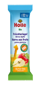 Baton owocowy gruszka - jabłko od 12 m-ca BIO 25 g - HOLLE