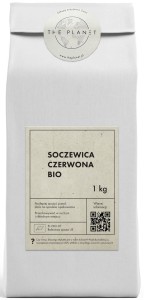 Soczewica czerwona BIO 1 kg od THE PLANET