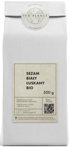 Sezam biały łuskany BIO 500 g od THE PLANET