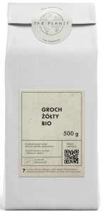 Groch żółty BIO 500 g od THE PLANET