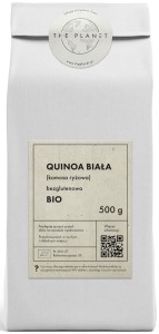 Quinoa biała (komosa ryżowa) bezglutenowa BIO 500 g od THE PLANET