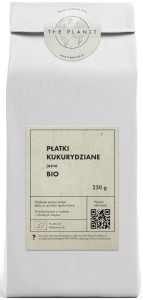 Płatki kukurydziane jasne BIO 250 g - THE PLANET
