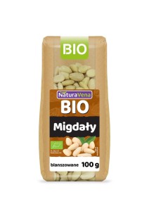 Migdały blanszowane BIO 100 g od NATURAVENA