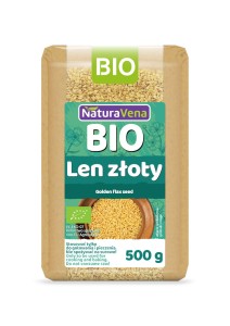 Len złoty BIO 500 g od NATURAVENA