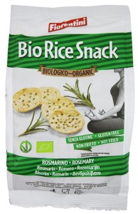Krążki ryżowe z rozmarynem bezglutenowe BIO 40 g od FIORENTINI
