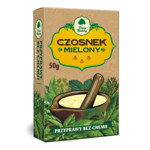 Czosnek mielony 50 g od DARY NATURY