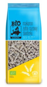 Makaron żytni razowy świderki BIO 400 g od BIO PLANET