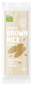 Makaron ryżowy razowy typu noodle BIO 250 g od DIET FOOD