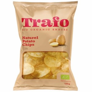 Chipsy ziemniaczane naturalne solone BIO 125 g od TRAFO