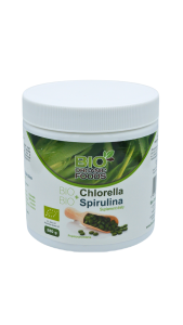 Chlorella pyrenoidosa + spirulina BIO 650 tabletek od BIO ORGANIC FOODS