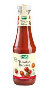 Ketchup łagodny bezglutenowy BIO 500 ml od BYODO