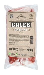 Chleb owsiany krojony bezglutenowy 430 g od GLUTENEX
