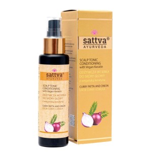 Wcierka do skóry głowy odżywcza liście curry & cebula 100 ml od SATTVA