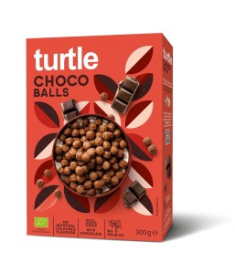 Kulki zbożowe czekoladowe BIO 300 g od TURTLE