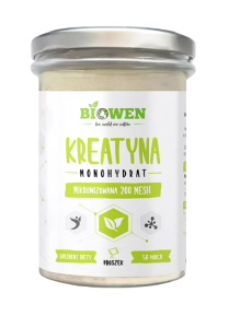 Kreatyna monohydrat proszek bezglutenowa 250 g od HEMPKING