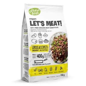 Zamiennik mięsa mielonego bez przypraw bezglutenowy 150 g od CULTURED FOODS