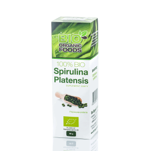Spirulina platensis BIO (250 mg) 320 tabletek od BIO ORGANIC FOODS