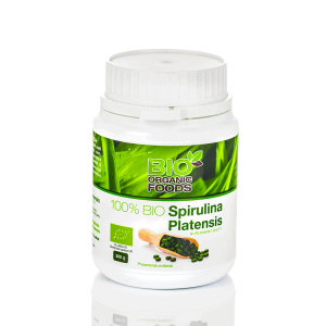 Spirulina platensis BIO (250 mg) 1200 tabletek od BIO ORGANIC FOODS