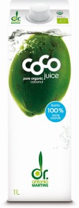 Woda kokosowa naturalna BIO 1 l od COCO DR. MARTINS