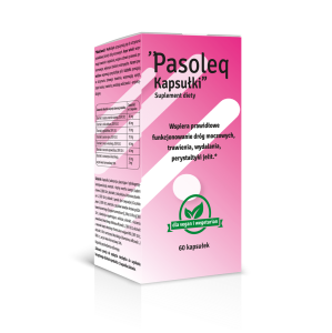 Suplement diety oczyszczanie 60 kapsułek od PASOLEK