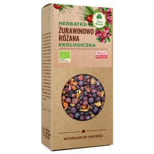 Herbatka żurawinowo różana BIO 100 g od DARY NATURY