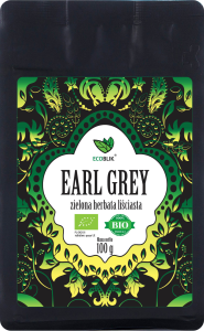 Herbata zielona earl grey BIO 100 g od ECOBLIK