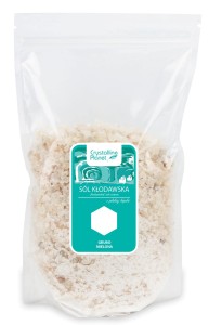 Sól kłodawska grubo mielona 1 kg od CRYSTALLINE PLANET