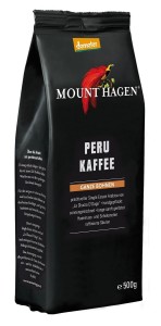 Kawa ziarnista arabica 100 % Peru demeter BIO 500 g od MOUNT HAGEN