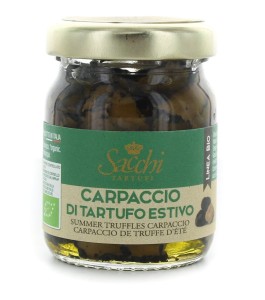 Carpaccio z czarnej trufli letniej BIO 50 g od SACCHI TARTUFI