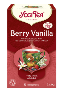 Herbatka czerwone owoce wanilia BIO (17 x 2 g) 34 g od YOGI TEA