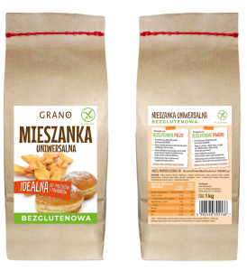 Mieszanka uniwersalna bezglutenowa 1 kg od GRANO