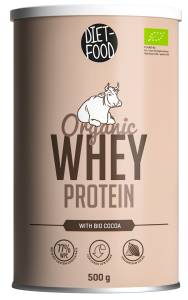 Koncentrat białka serwatkowego z kakao BIO 500 g od DIET FOOD