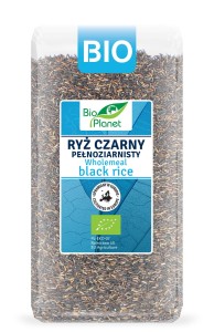 Ryż czarny pełnoziarnisty (uprawiany w europie) BIO 500 g od BIO PLANET