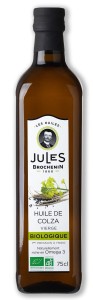 Olej rzepakowy virgin OMEGA 3 BIO 750 ml od JULES BROCHENIN