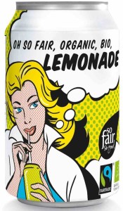 Lemoniada fair trade BIO 330 ml (puszka) od OXFAM