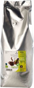 Kawa ziarnista arabica 100 % wysokogórska fair trade BIO 1 kg od OXFAM