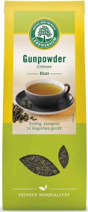 Herbata zielona gunpowder liściasta BIO 100 g od LEBENSBAUM