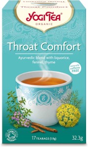 Herbatka na gardło (throat comfort) BIO (17 x 1,9 g) 32,3 g od YOGI TEA